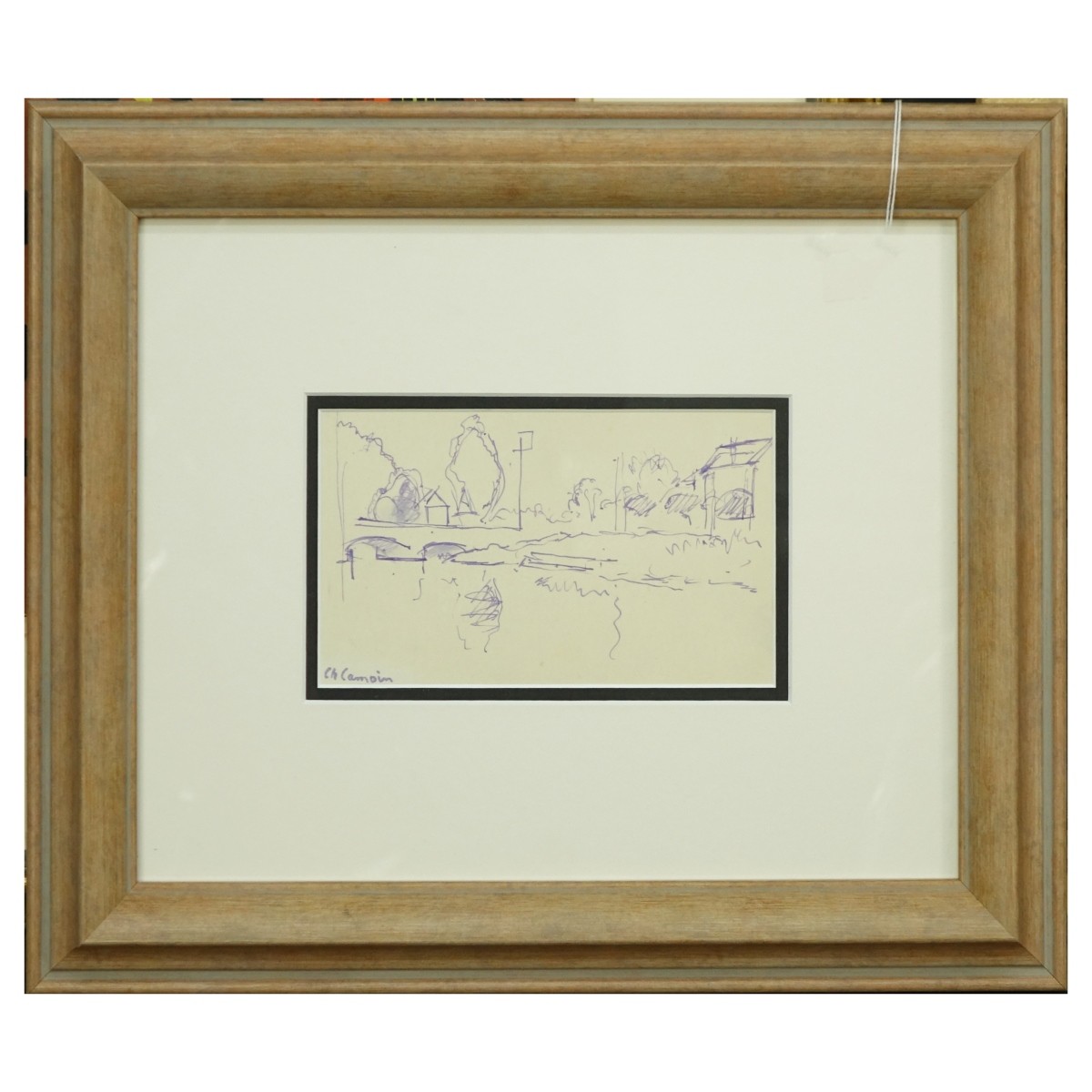 Attributed to: Charles Camoin Ink Drawing