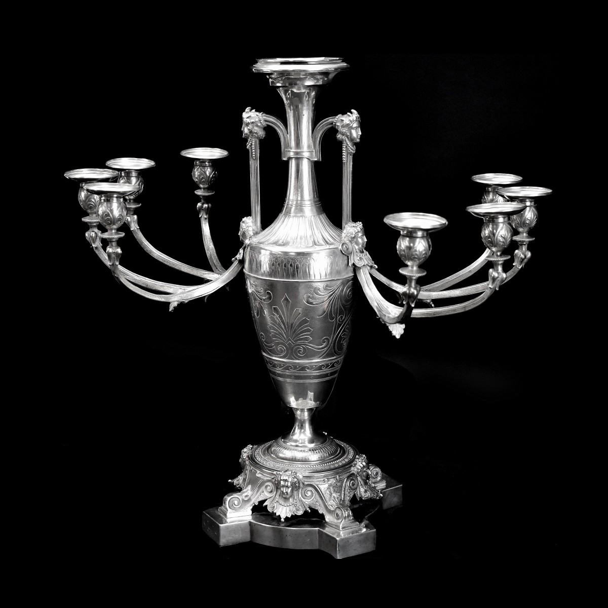 19C Tiffany & Co Sterling Silver Centerpiece