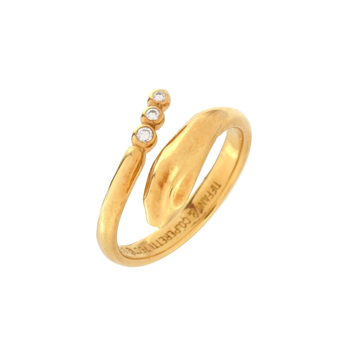 Tiffany & Co Peretti Diamond 18K Ring