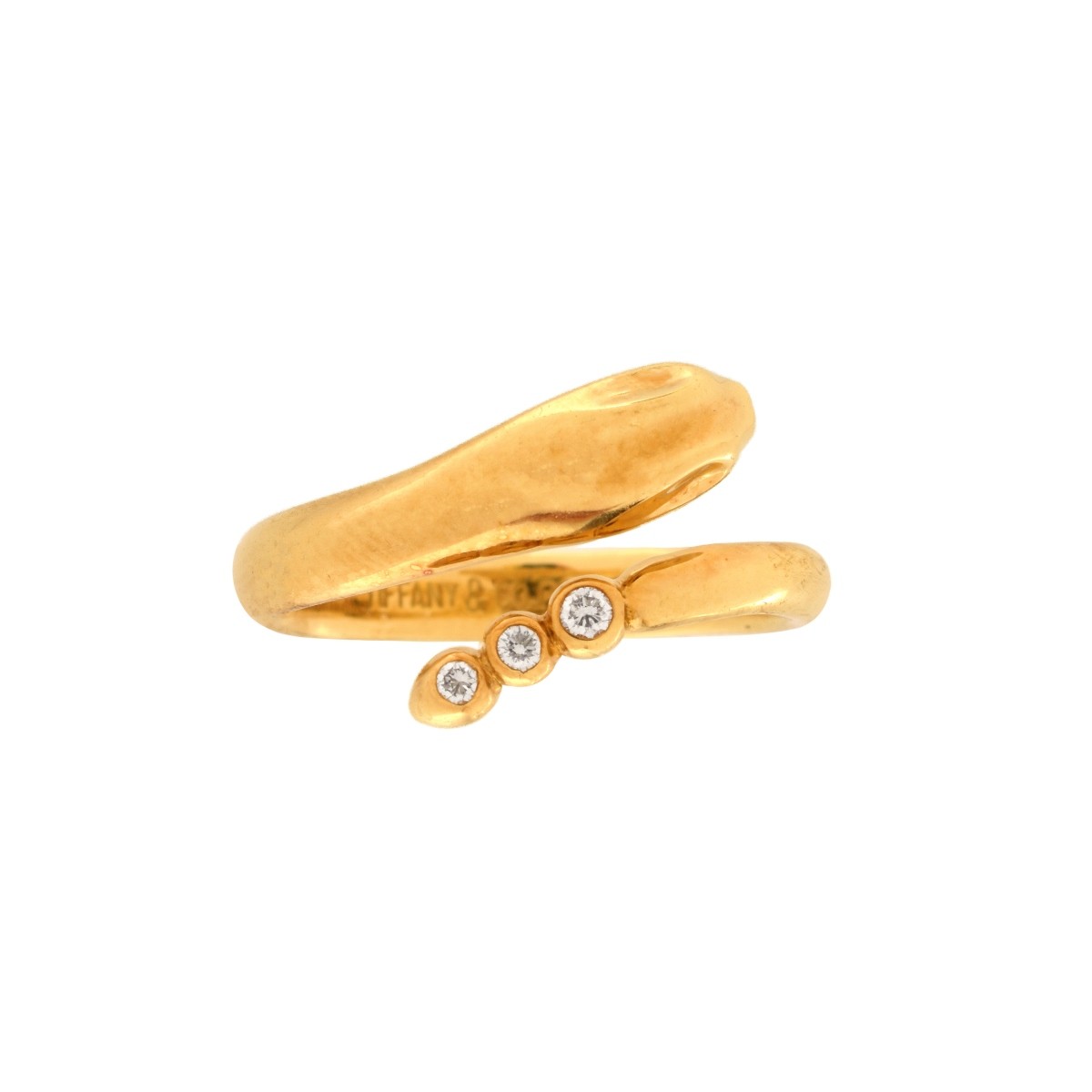 Tiffany & Co Peretti Diamond 18K Ring