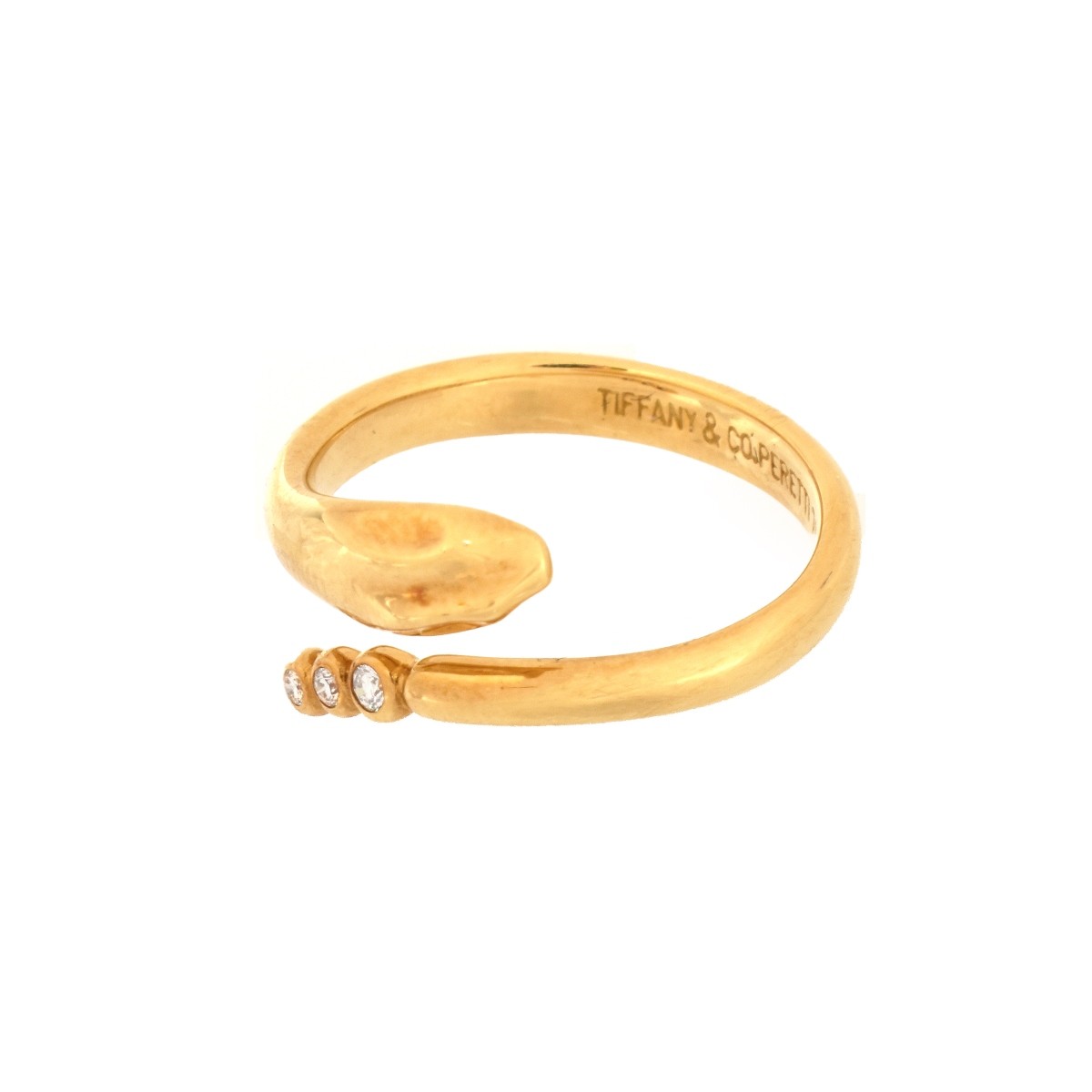 Tiffany & Co Peretti Diamond 18K Ring