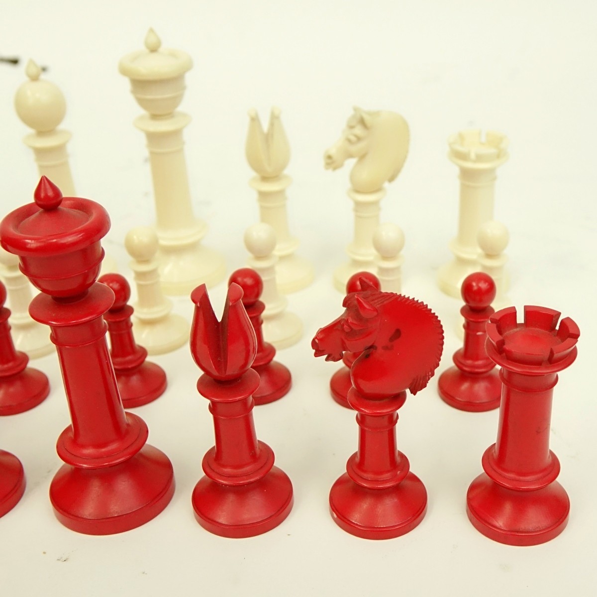 19th Century Staunton 32 Piece Chess Set