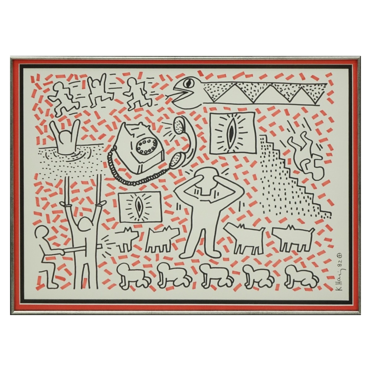 After: Keith Haring, American (1958-1990)