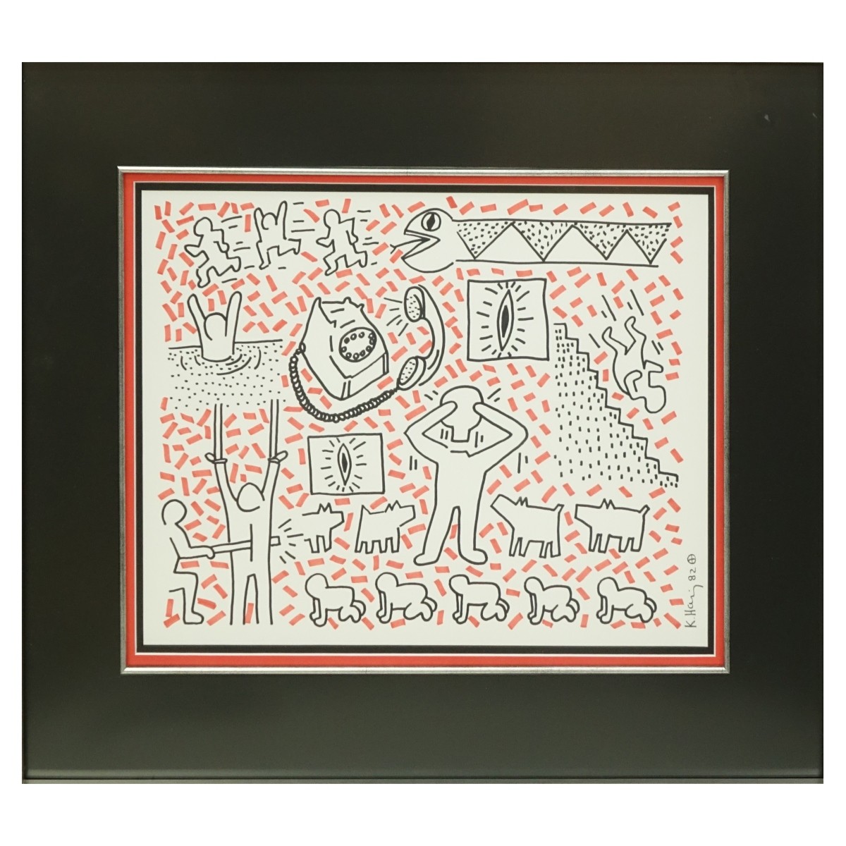 After: Keith Haring, American (1958-1990)