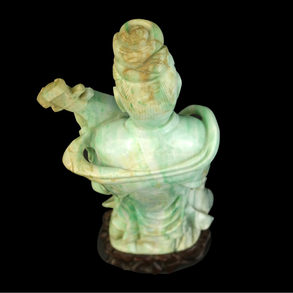 Chinese Carved Jade Guanyin