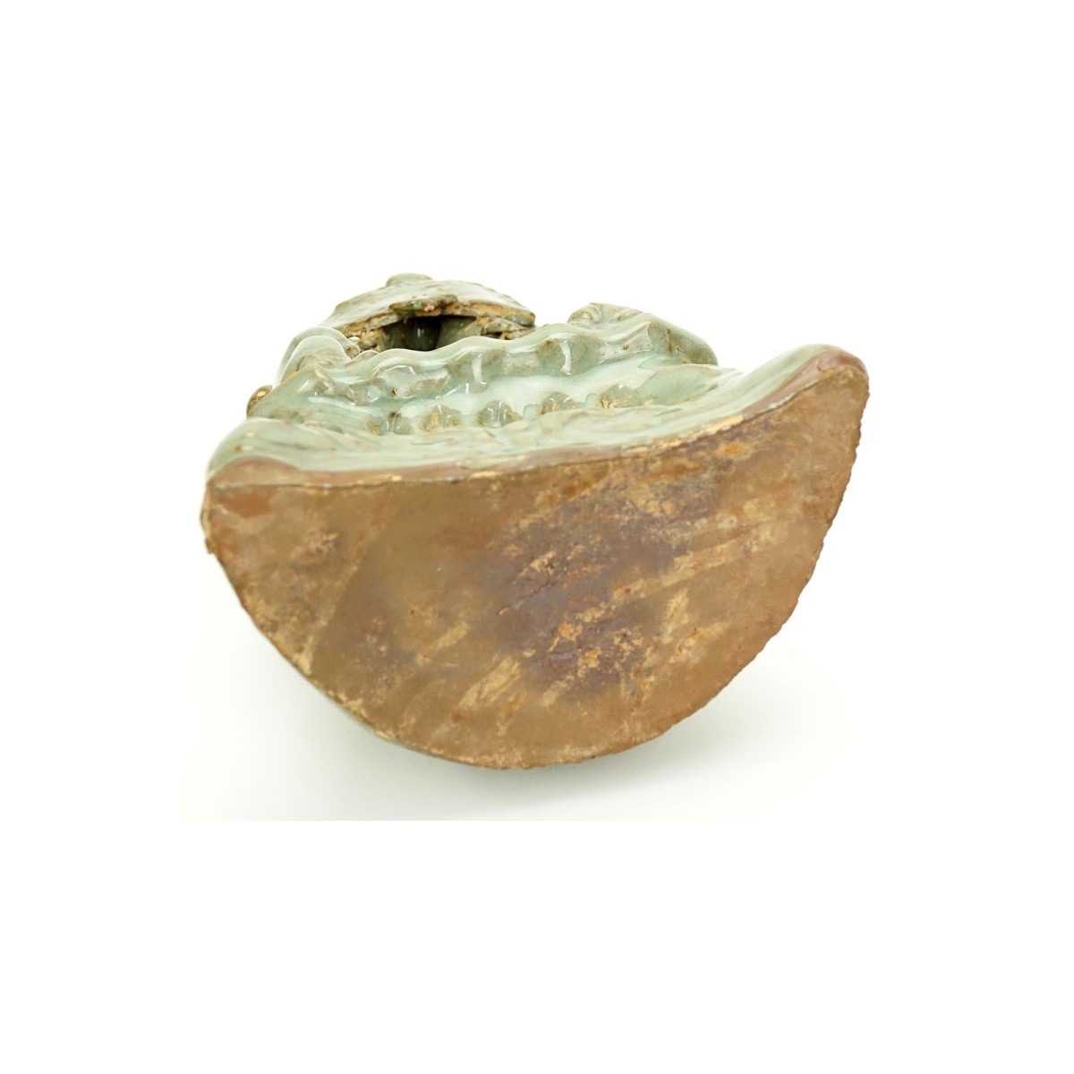 SE Asian Celadon Glazed Pottery Grotto Group