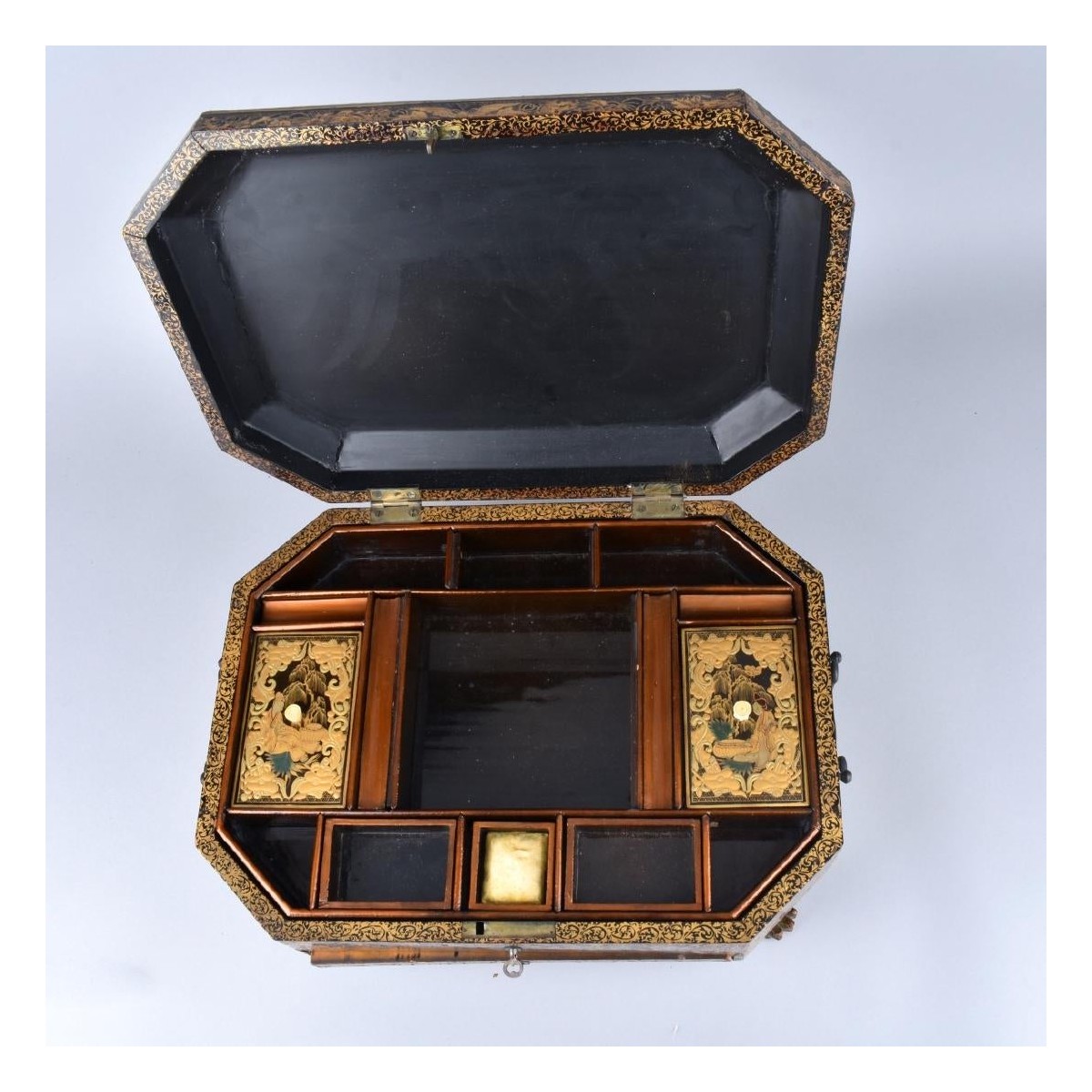 Chinese Export Sewing Box