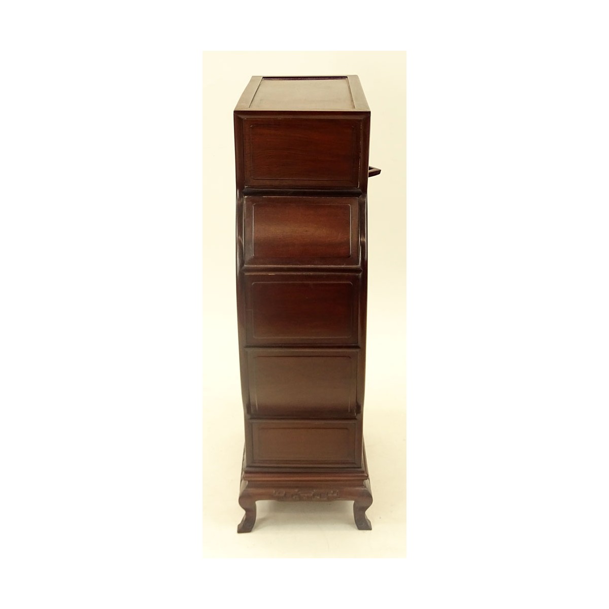 Mid Century Chinese Hardwood Miniature Étagère