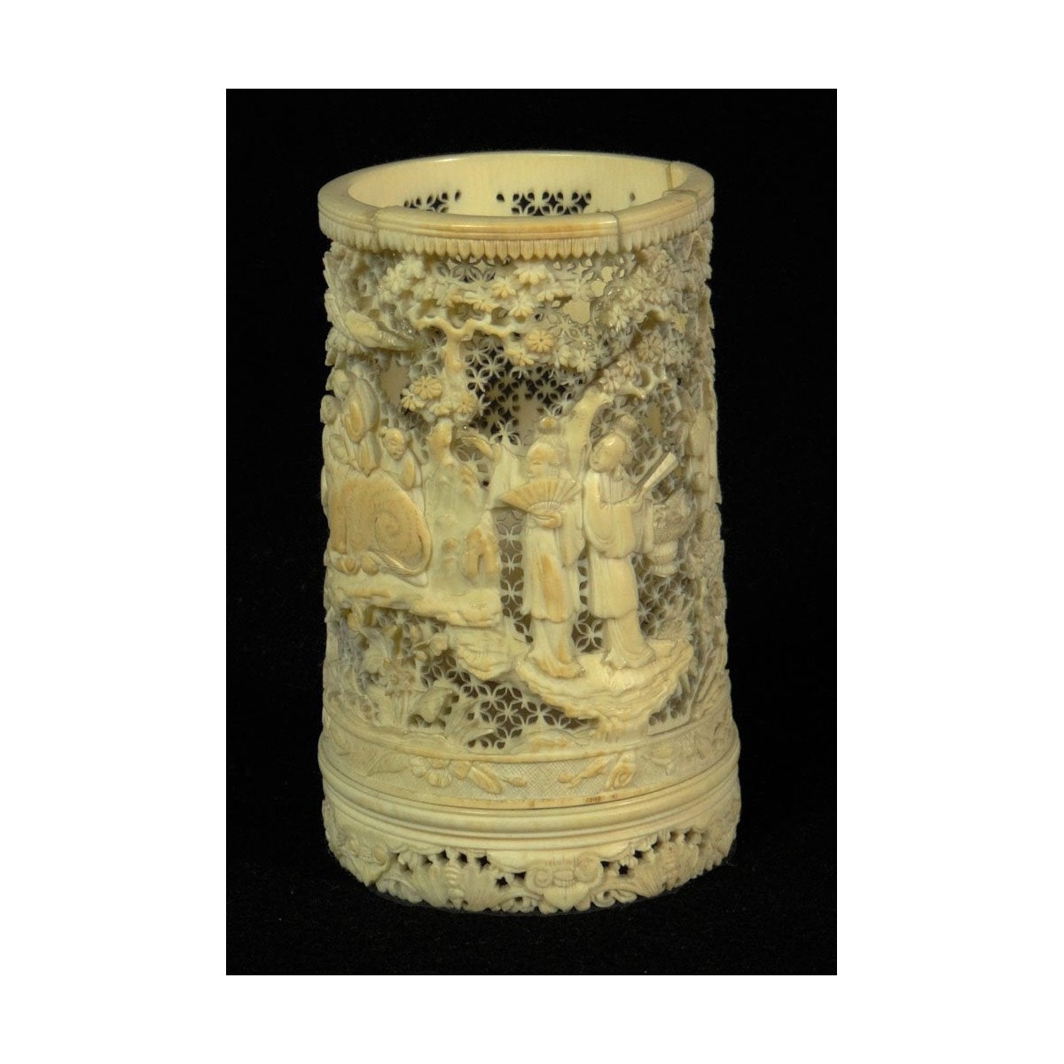 19/20th C. Chinese Brush Pot