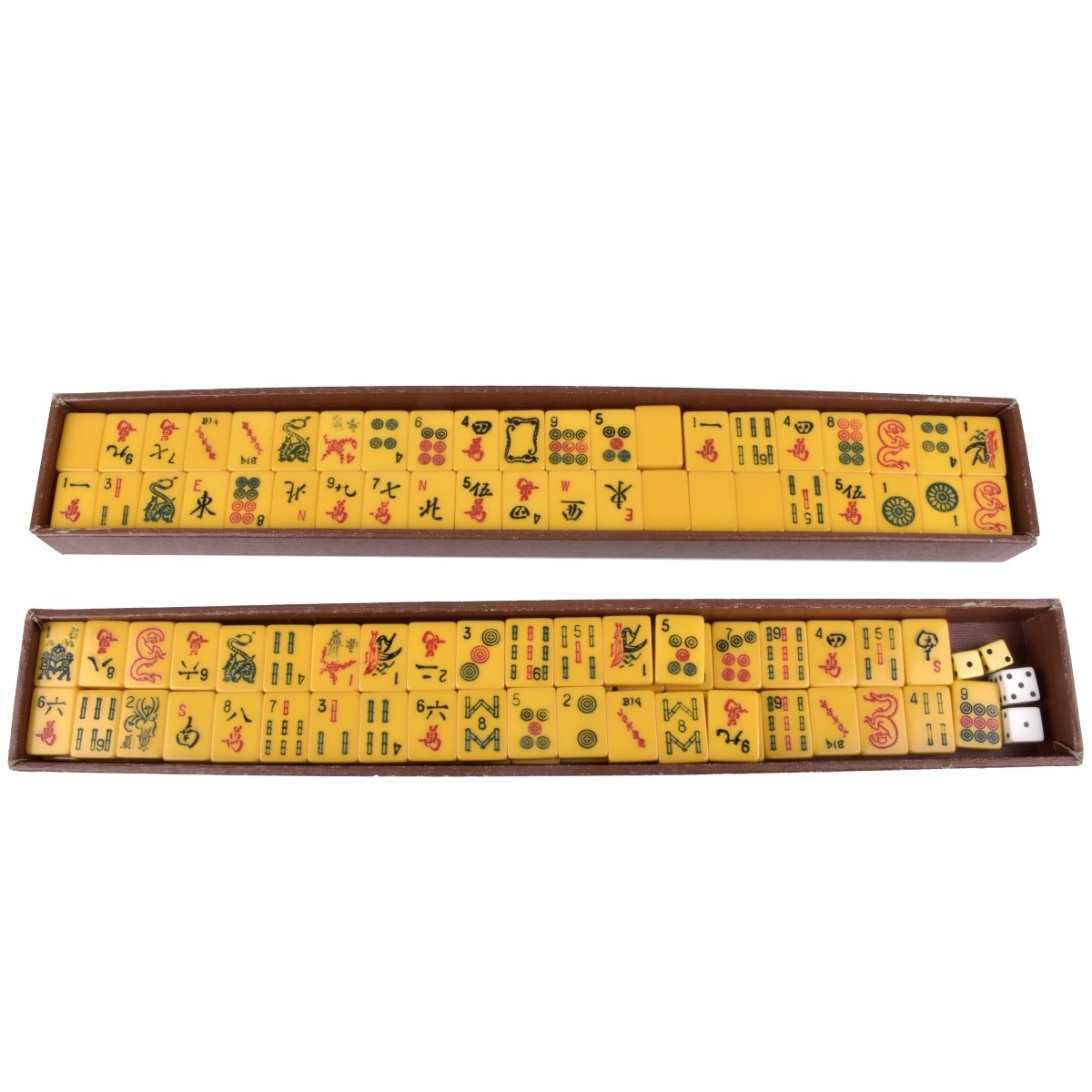 Vintage Chinese Mahjong Set