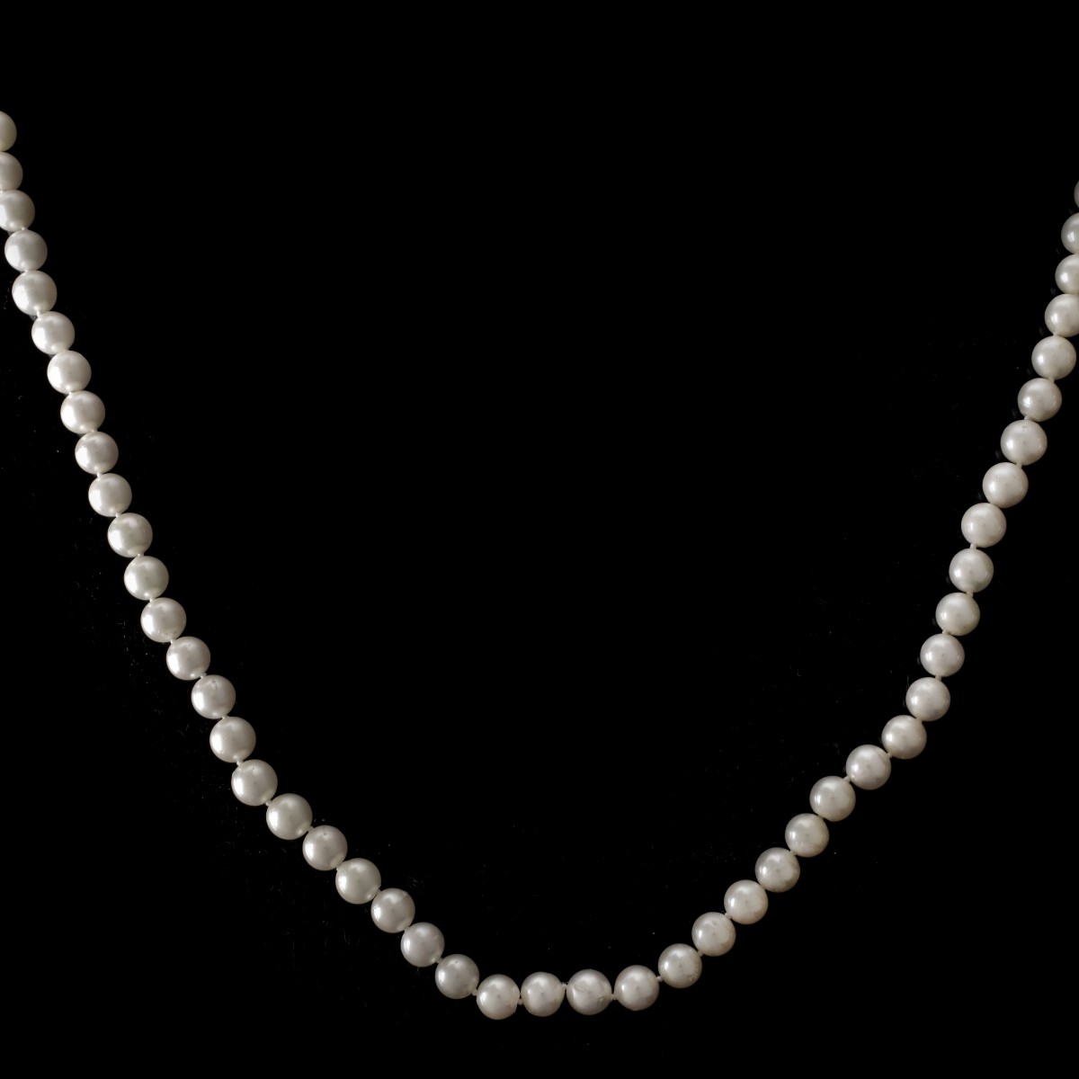 Pearl and 14K Necklace