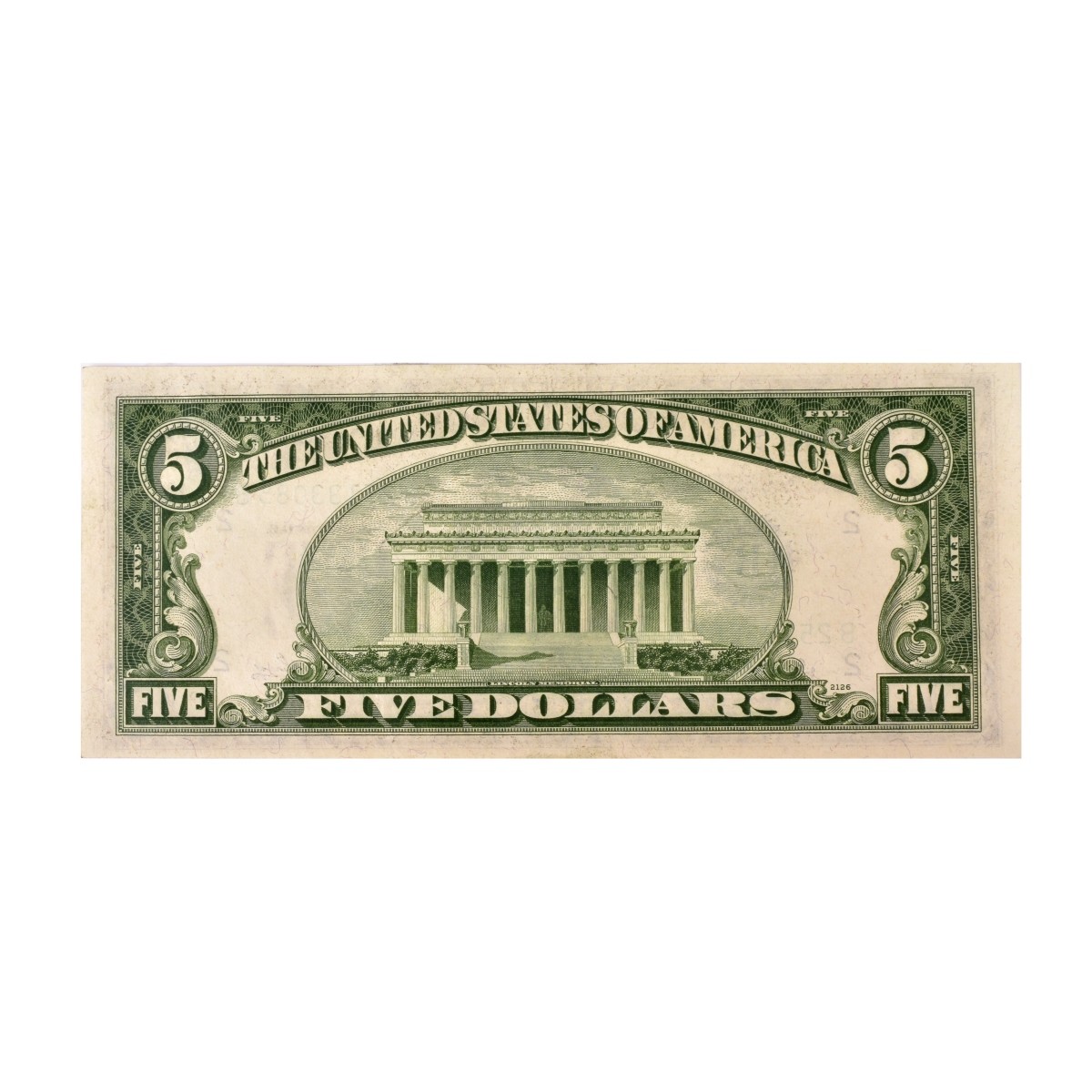 (14) US $5.00 Paper Currency