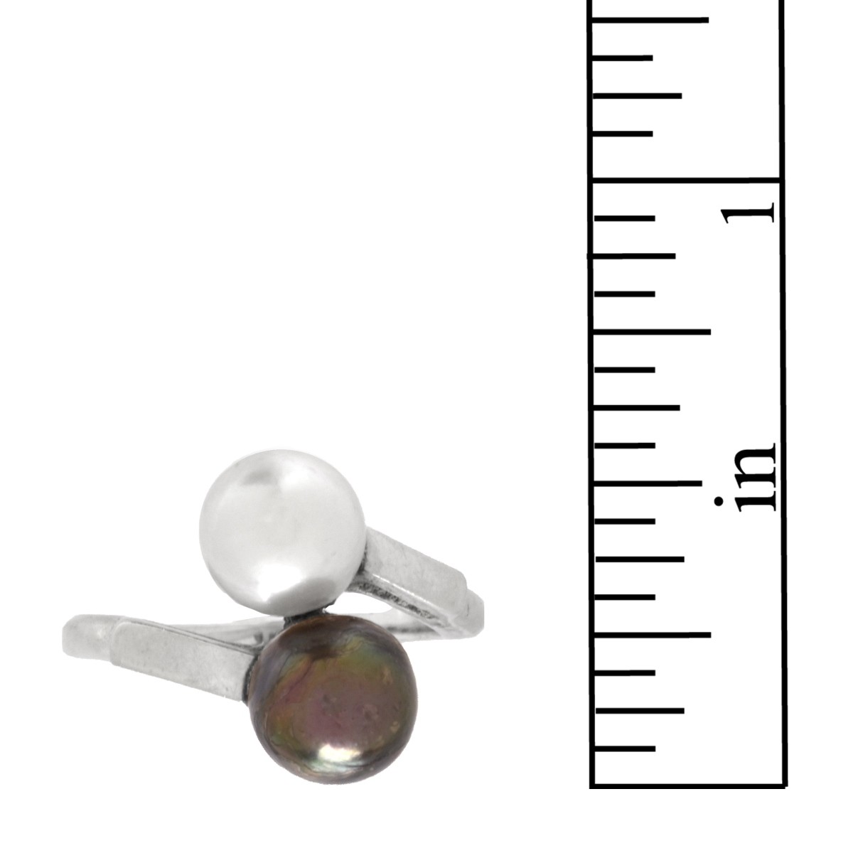 Pearl and 14K Ring