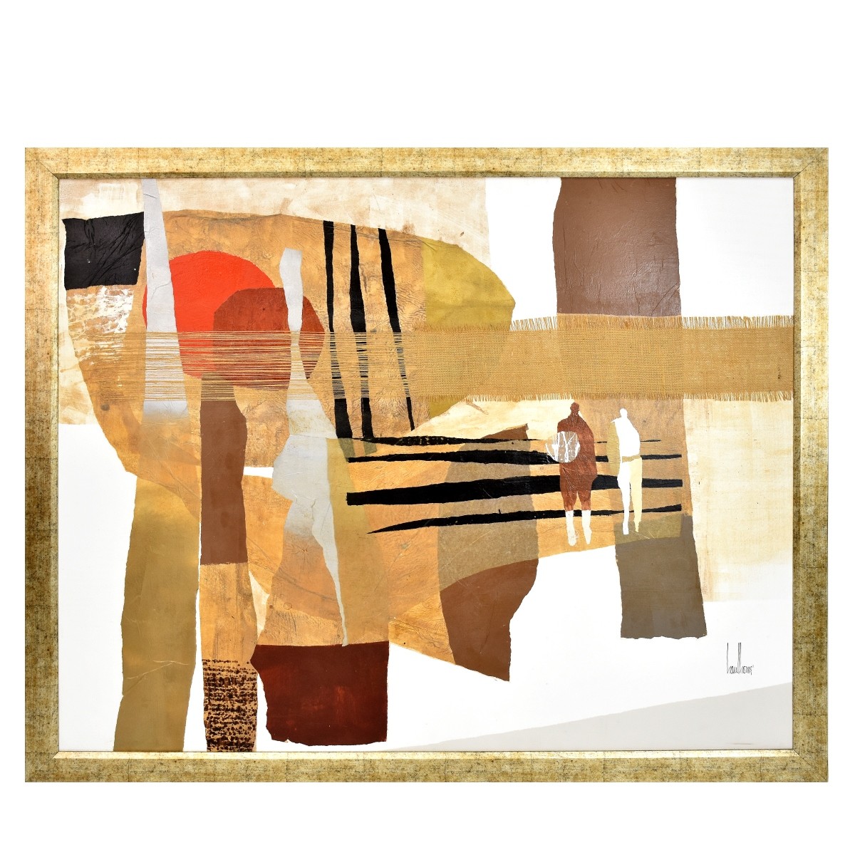 Haul Hous (20th C.) Mixed Media