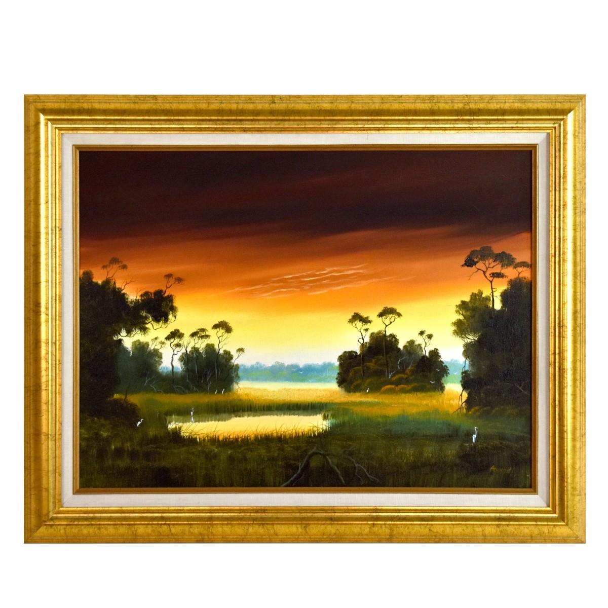 Highwaymen Style Oil on Canvas