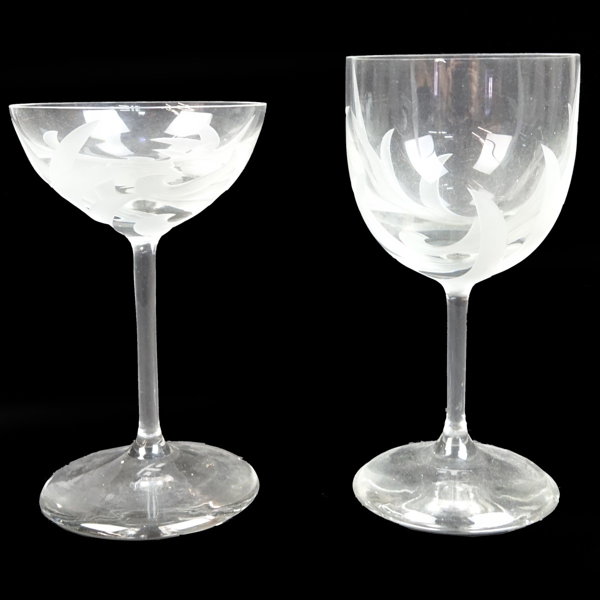 Vintage Dorothy Thorpe Stemware