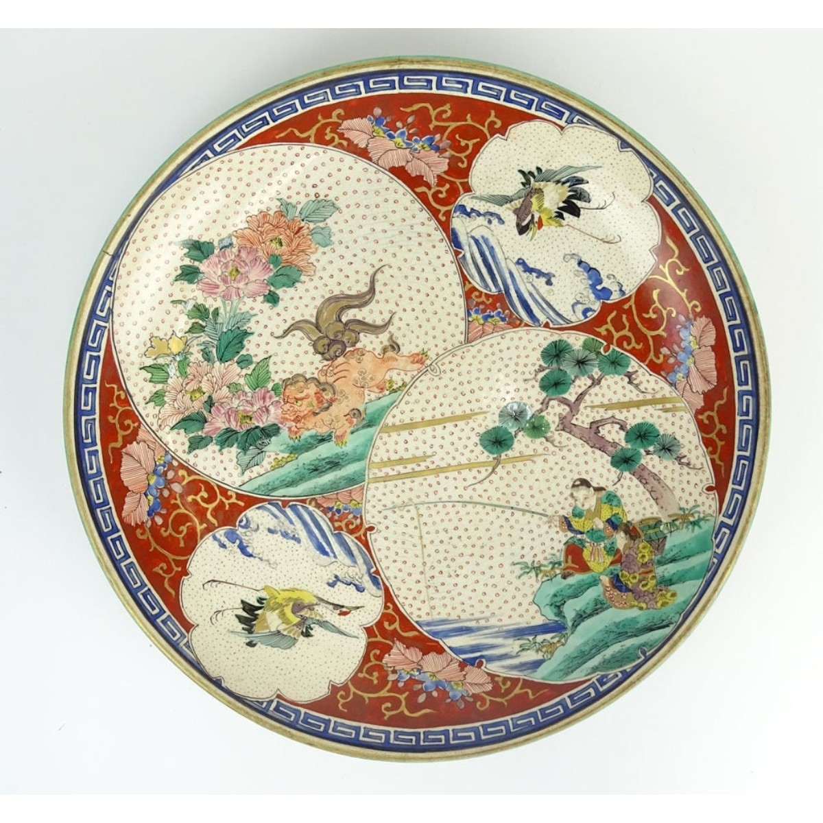 19th C. Japanese Porcelain Charger