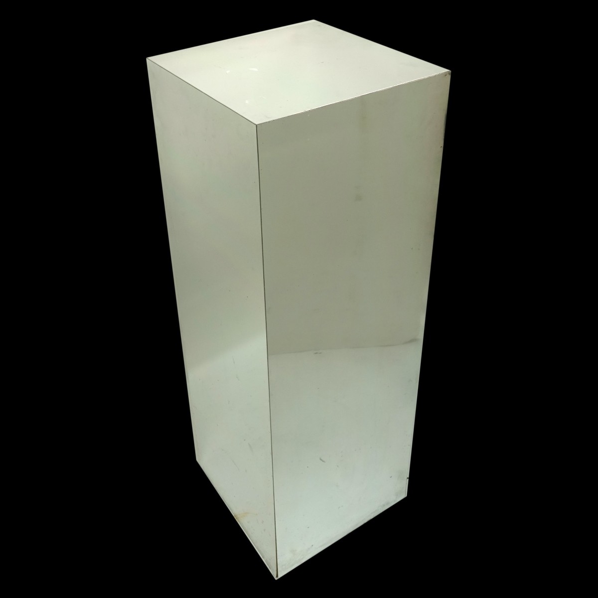 Silver Laminate Display Pedestal