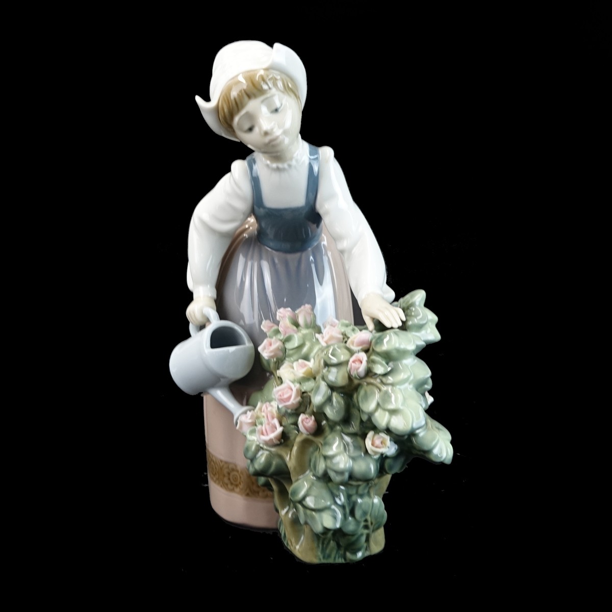 Lladro "Girl Watering" Figurine