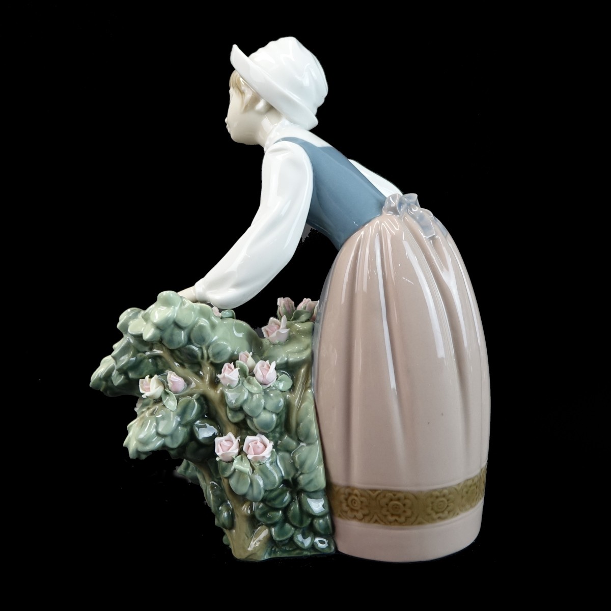 Lladro "Girl Watering" Figurine