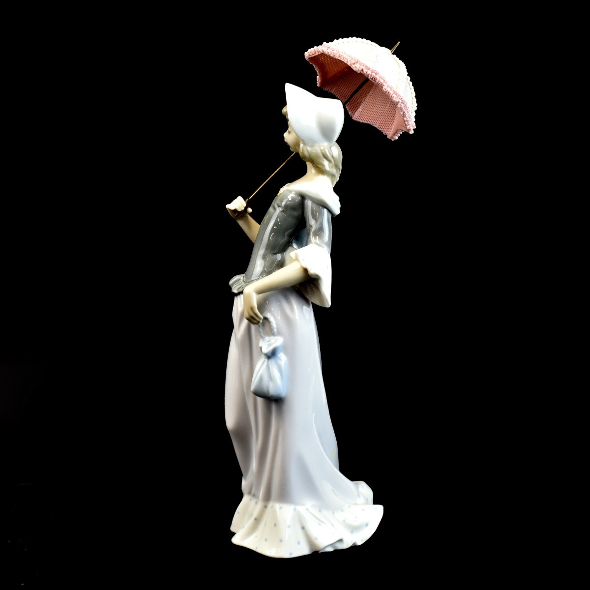 Lladro Figurine with Umbrella