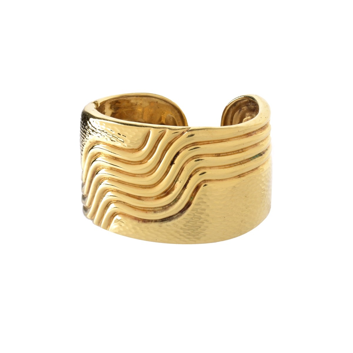 Possible David Webb 18K Cuff Bracelet