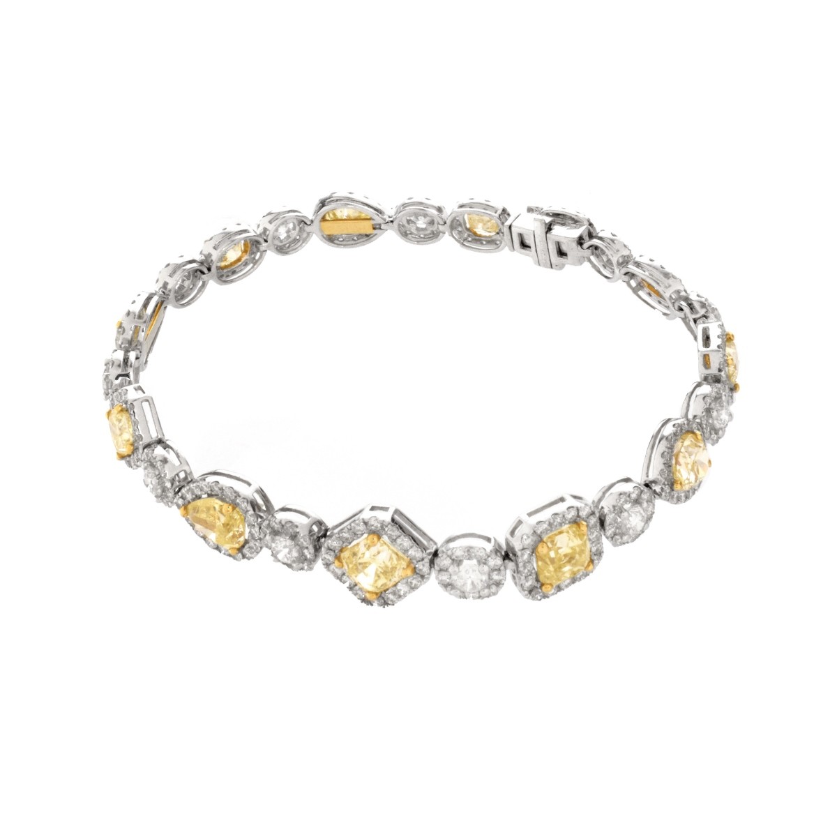 Diamond and 18K Bracelet