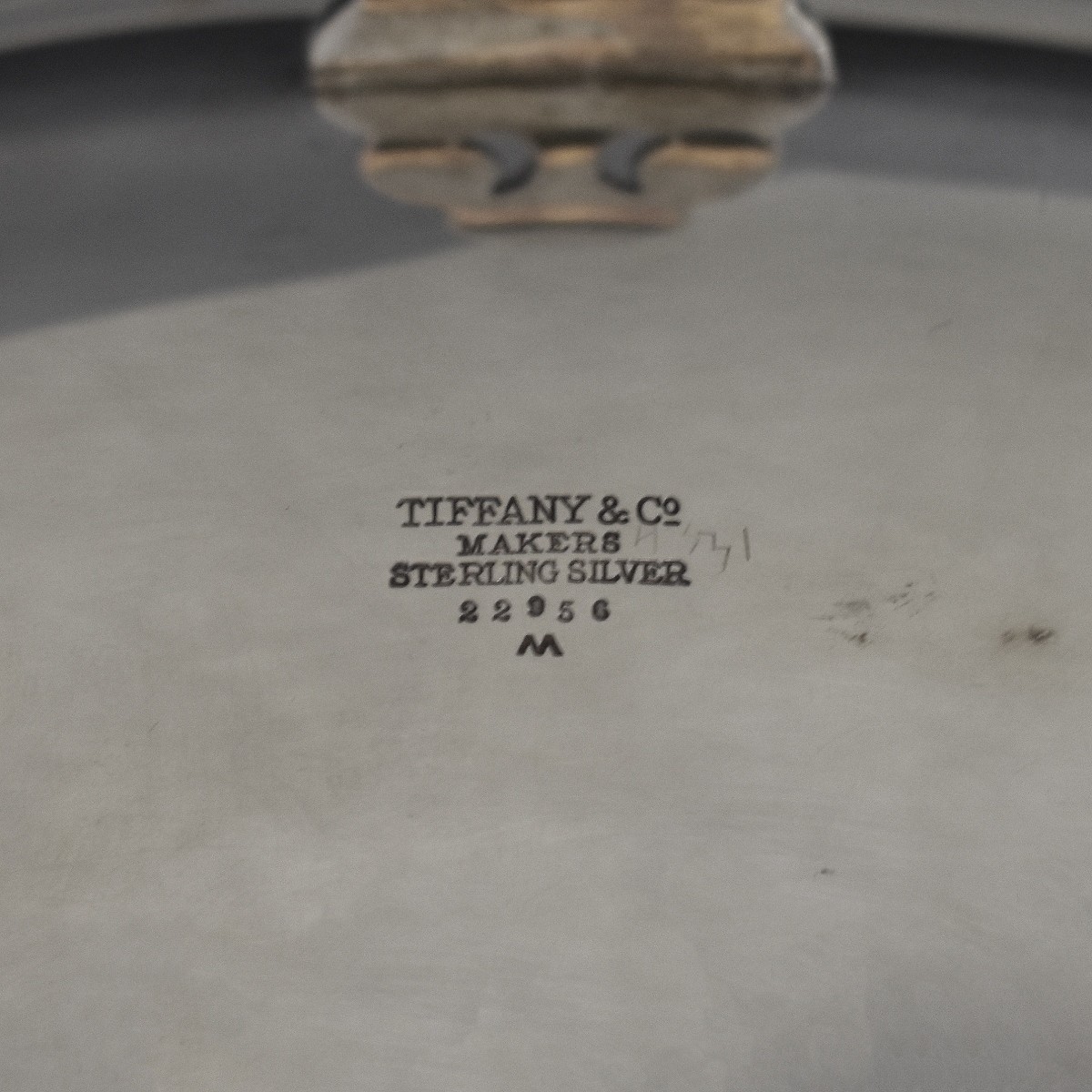 Tiffany & Co Sterling Footed Dish