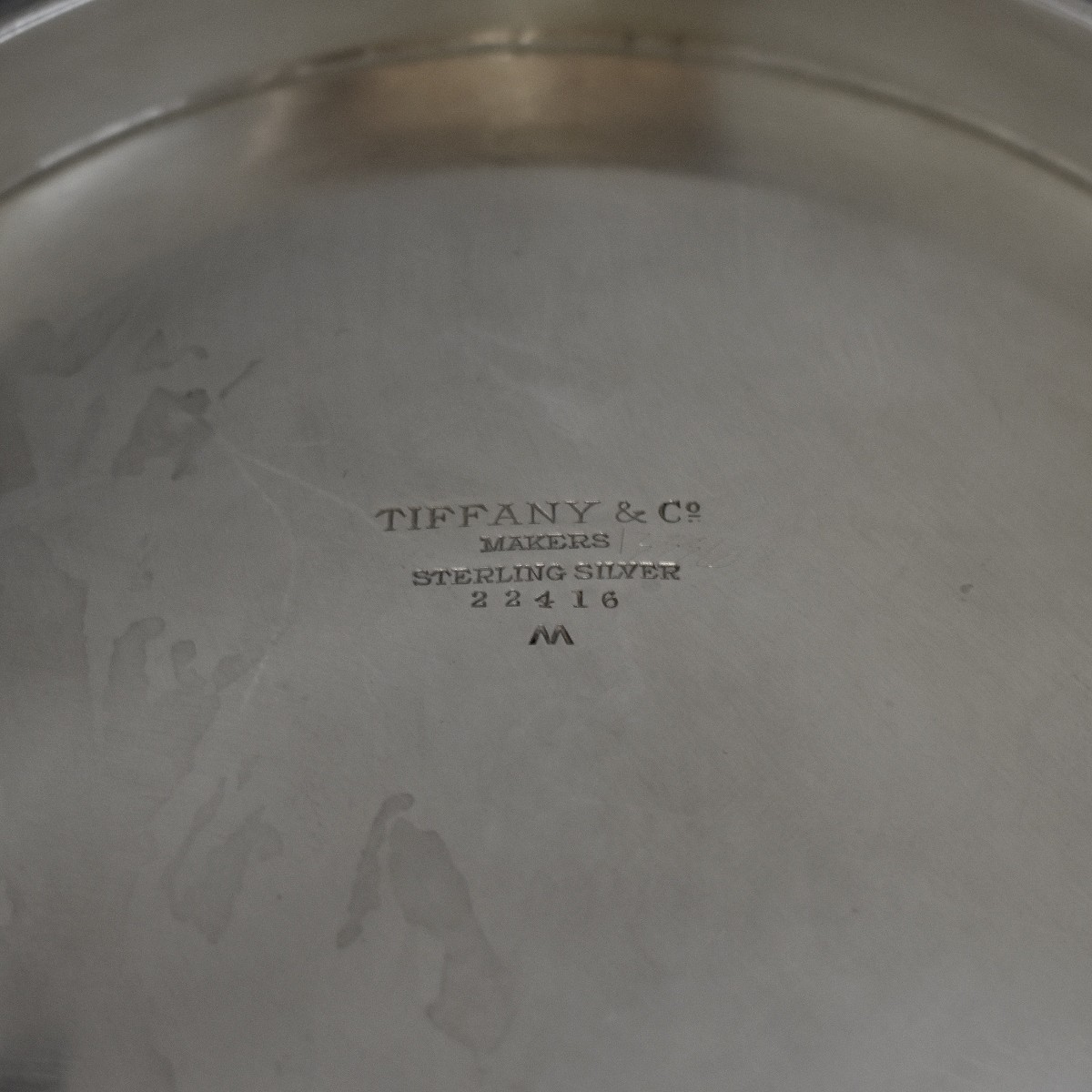 Tiffany & Co Sterling Footed Dish