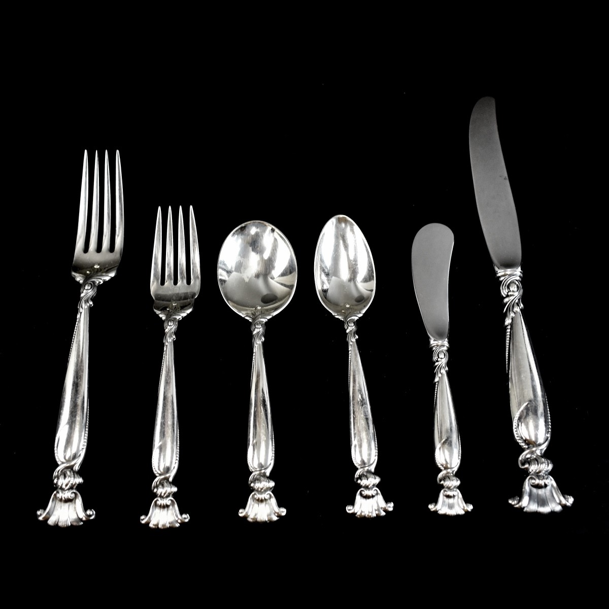 Wallace "Romance of the Sea" Sterling Flatware