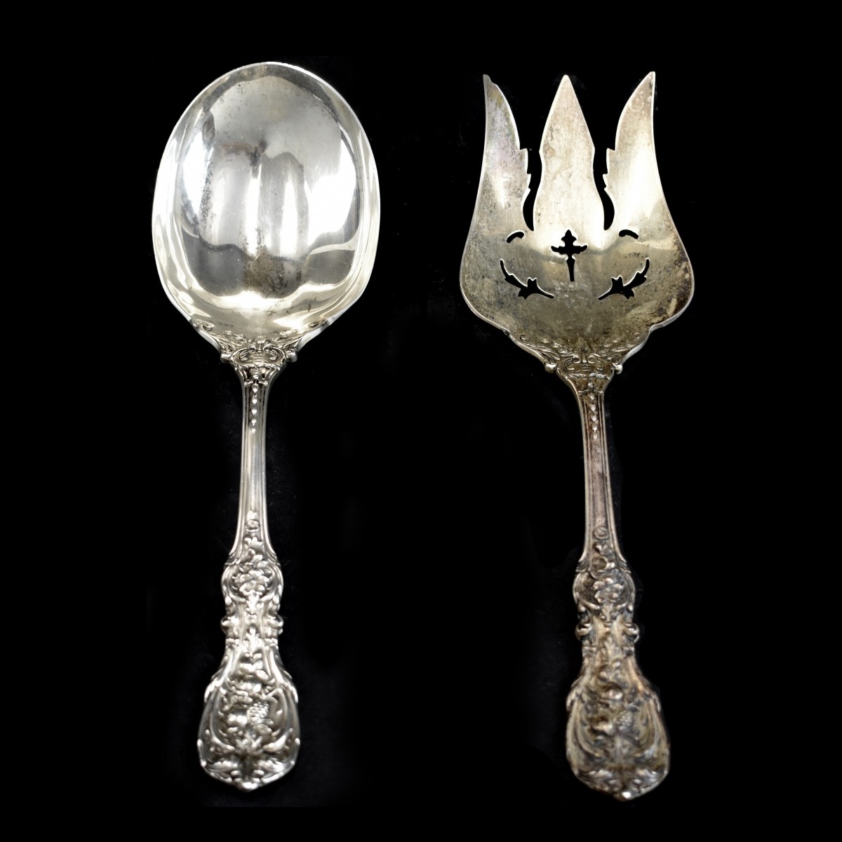 Reed and Barton "Francis I" Sterling Salad Set