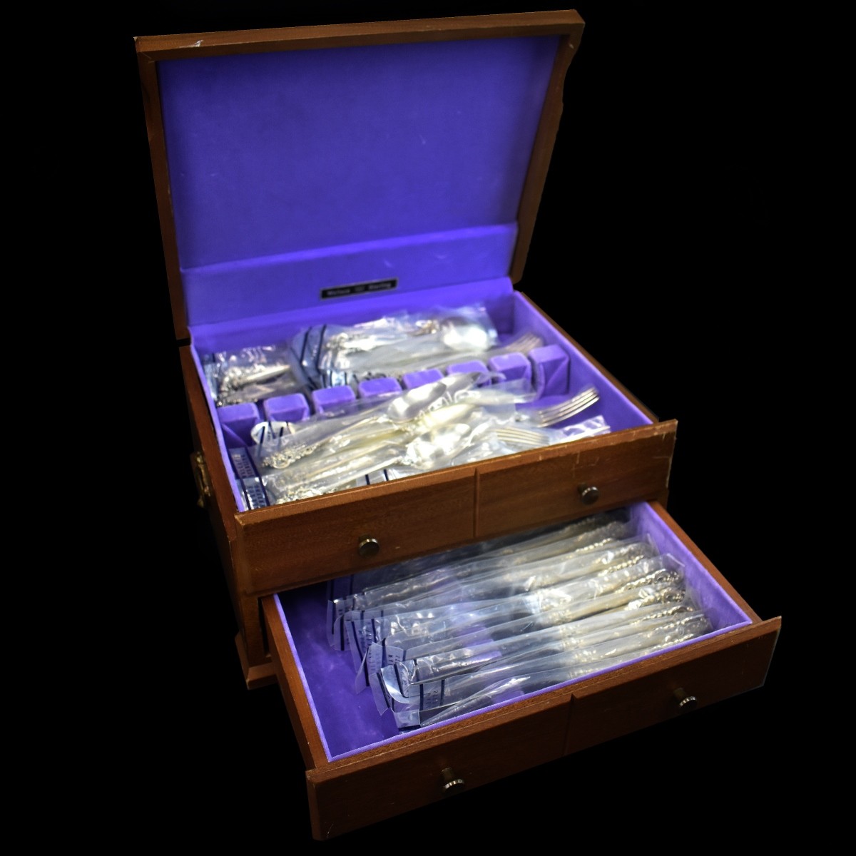 Wallace "Grand Baroque" Sterling Flatware Set