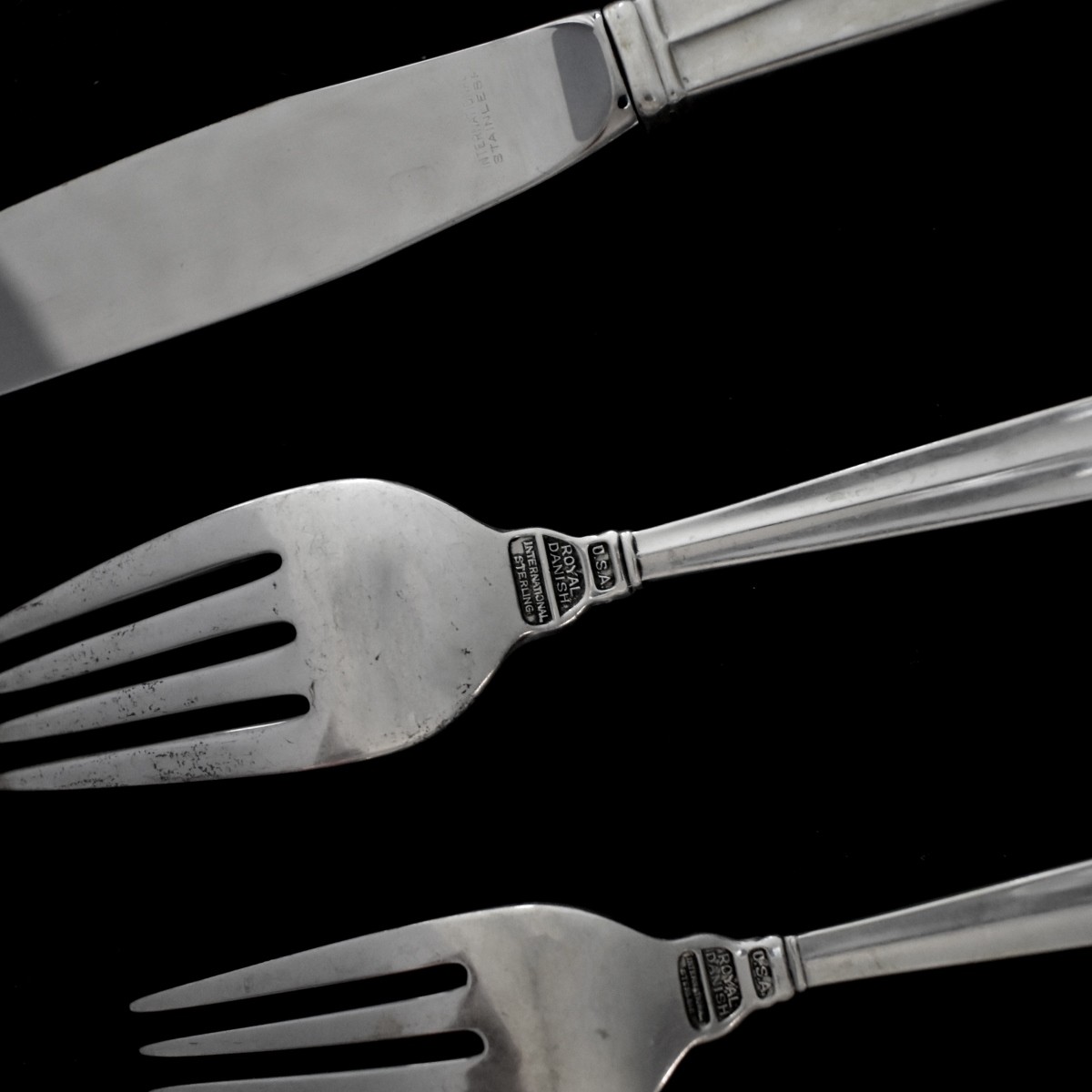 International "Royal Danish" Sterling Flatware Set