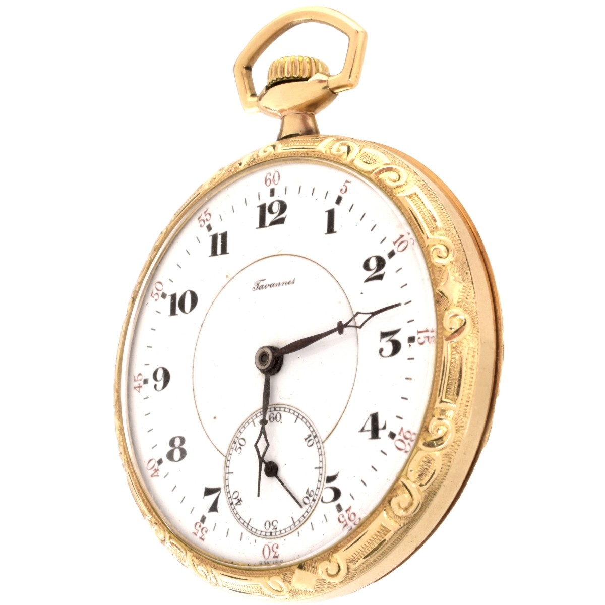 Antique Tavannes Pocket Watch