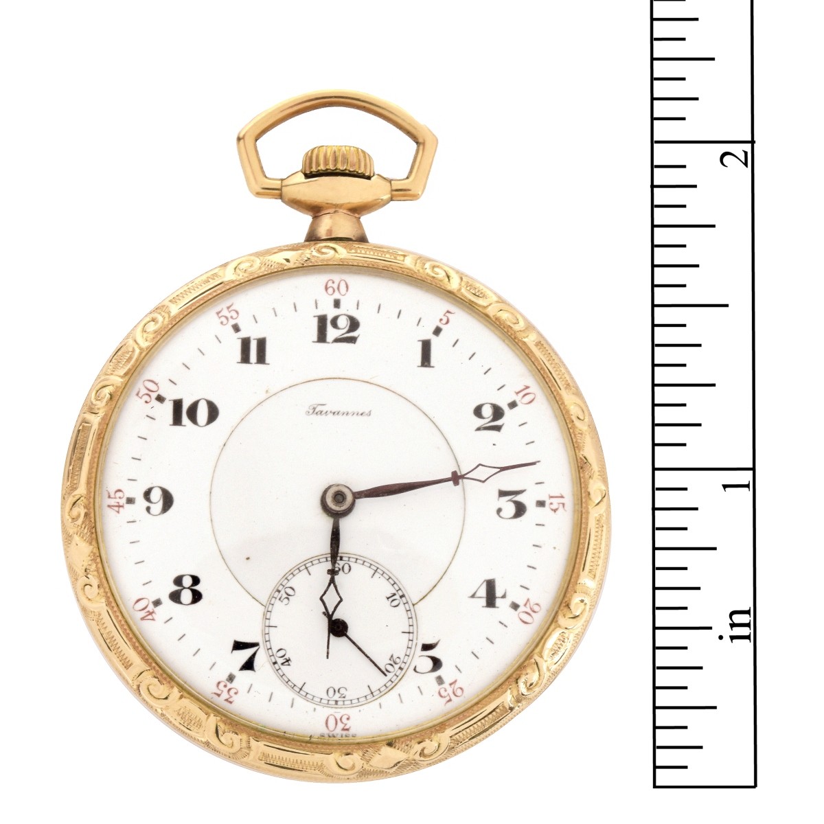 Antique Tavannes Pocket Watch
