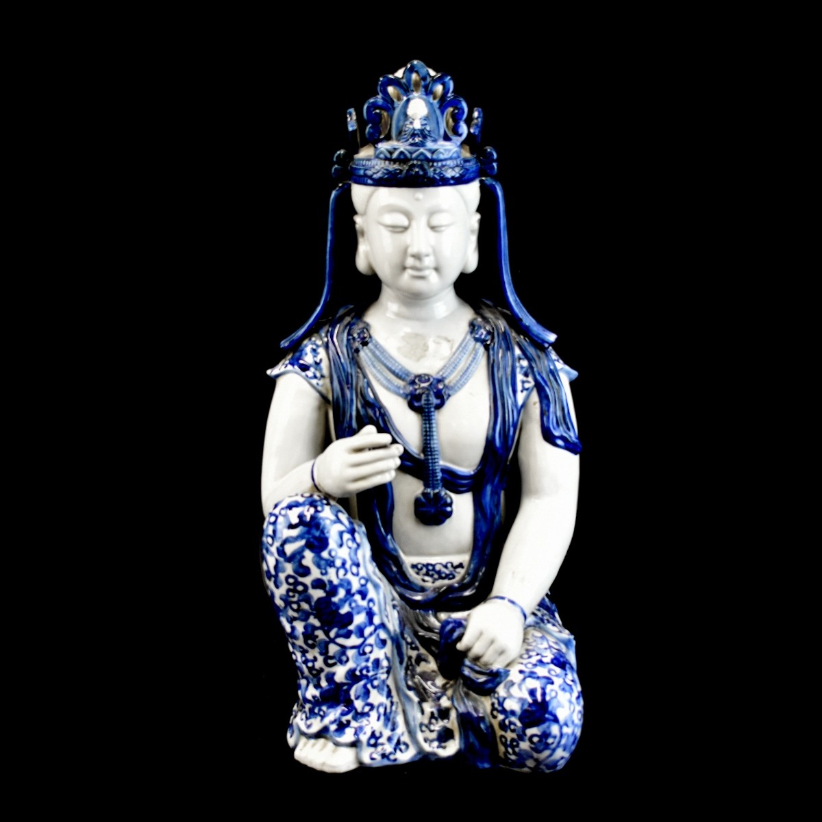 Large 20th C. Chinese Porcelain Figurine