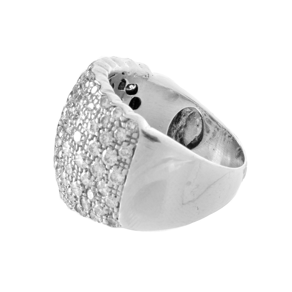 Diamond and 18K Ring