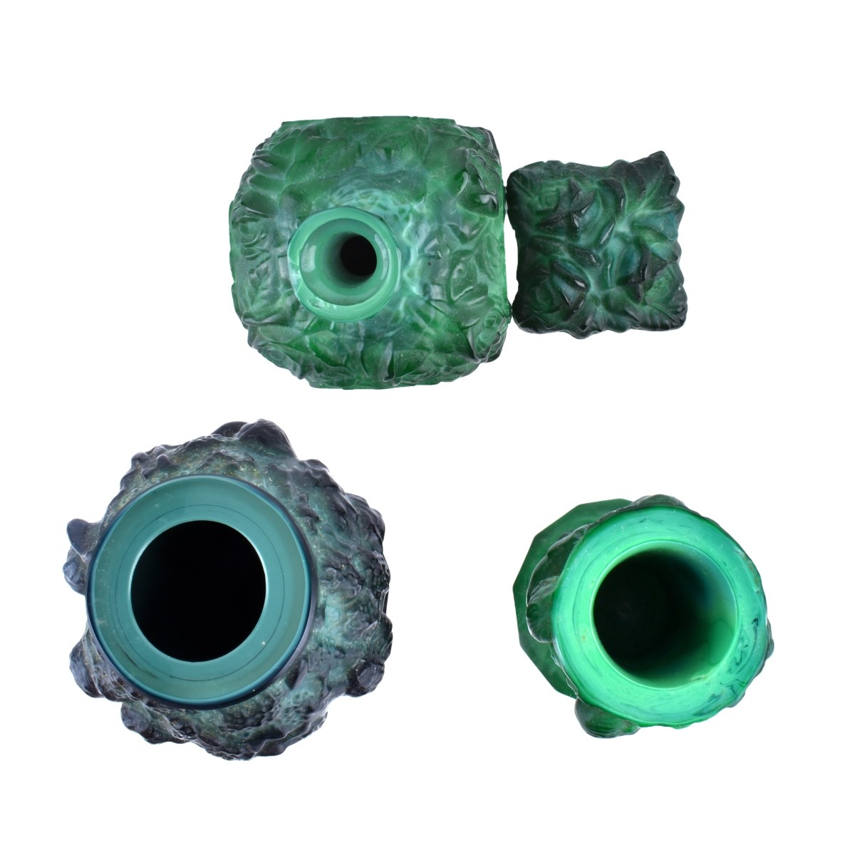 Malachite Glass Tableware