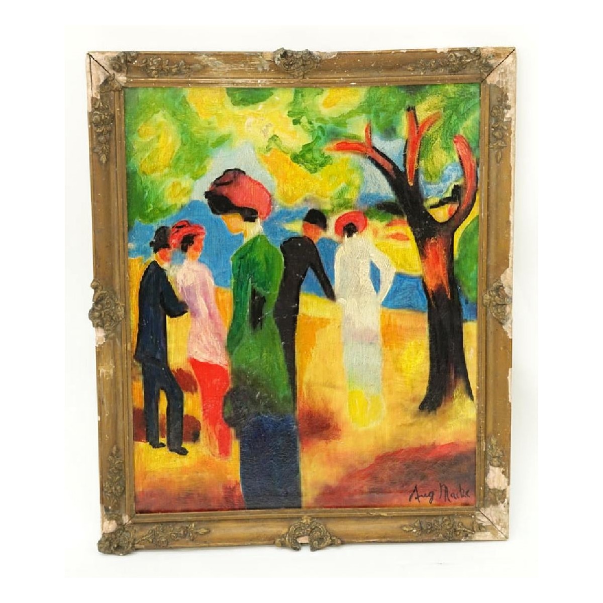 After: Auguste Robert Ludwig Macke (1887- 1914)