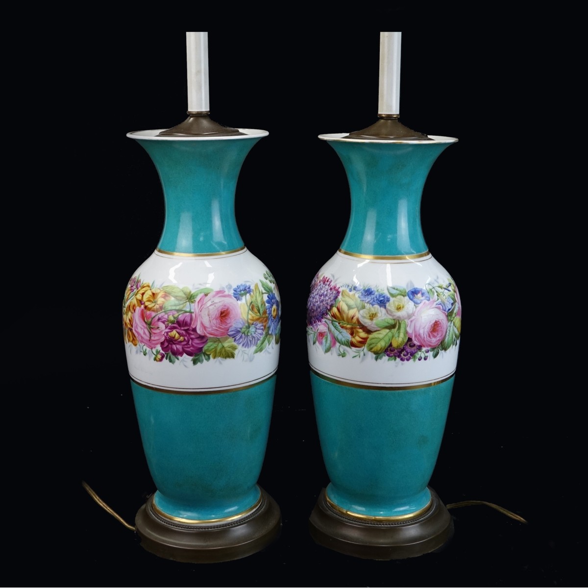 Pair of French Lamps