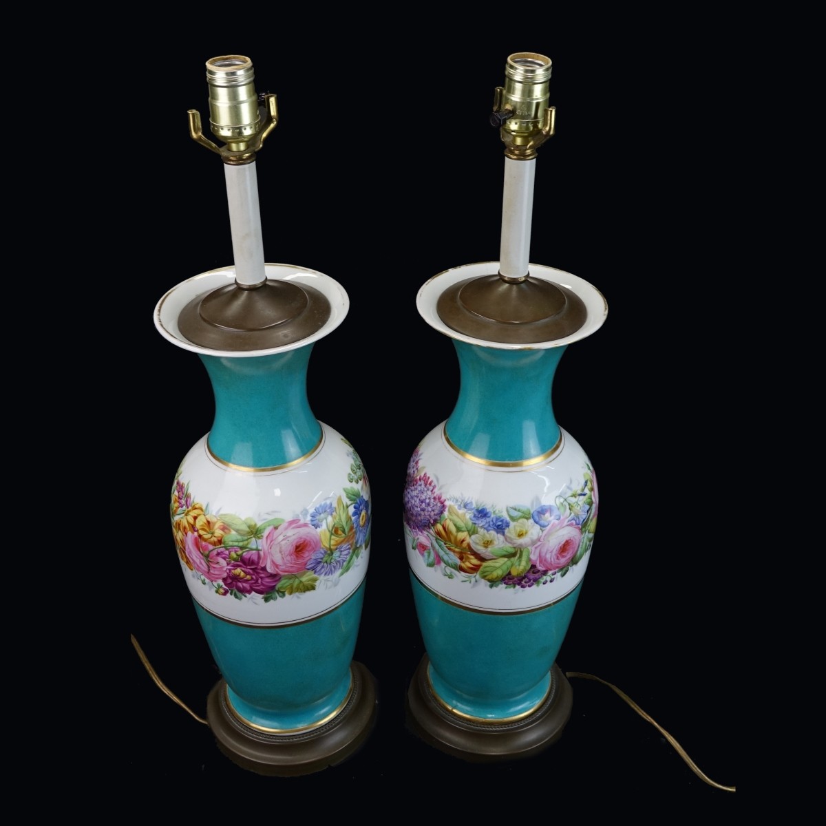 Pair of French Lamps