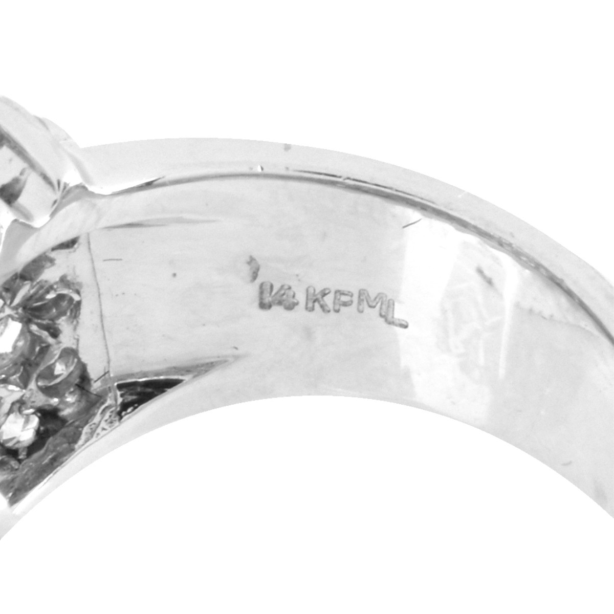 Diamond and 14K Ring