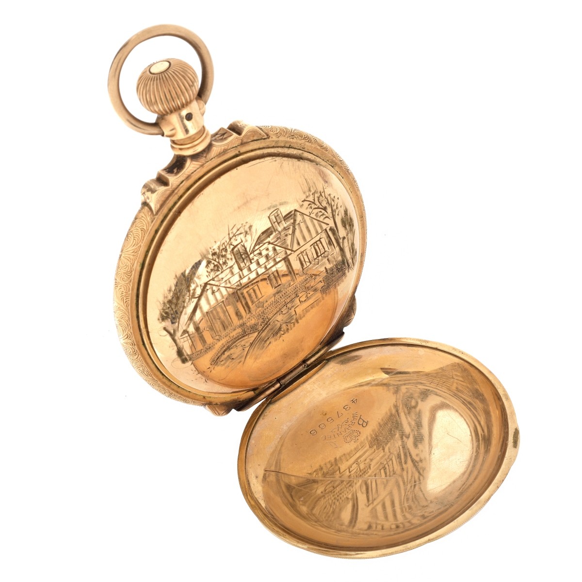 Antique Rockford 14K Pocket Watch