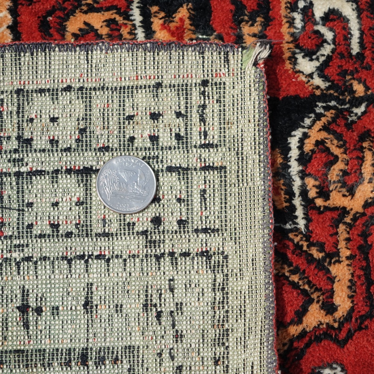 Semi Antique Bokhara Rug
