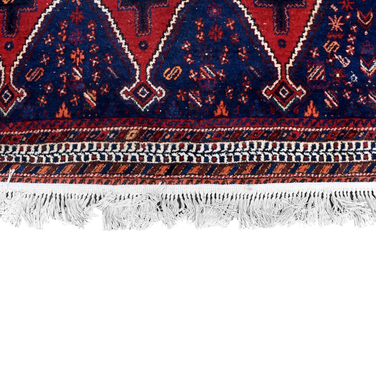 Semi Antique Middle Eastern Tribal Wool Rug