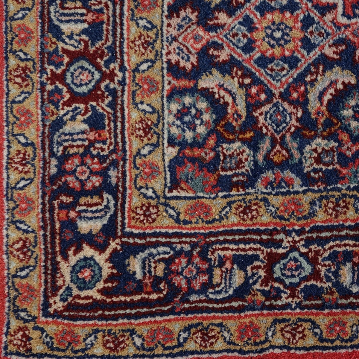 Semi Antique Persian Oriental Wool Runner