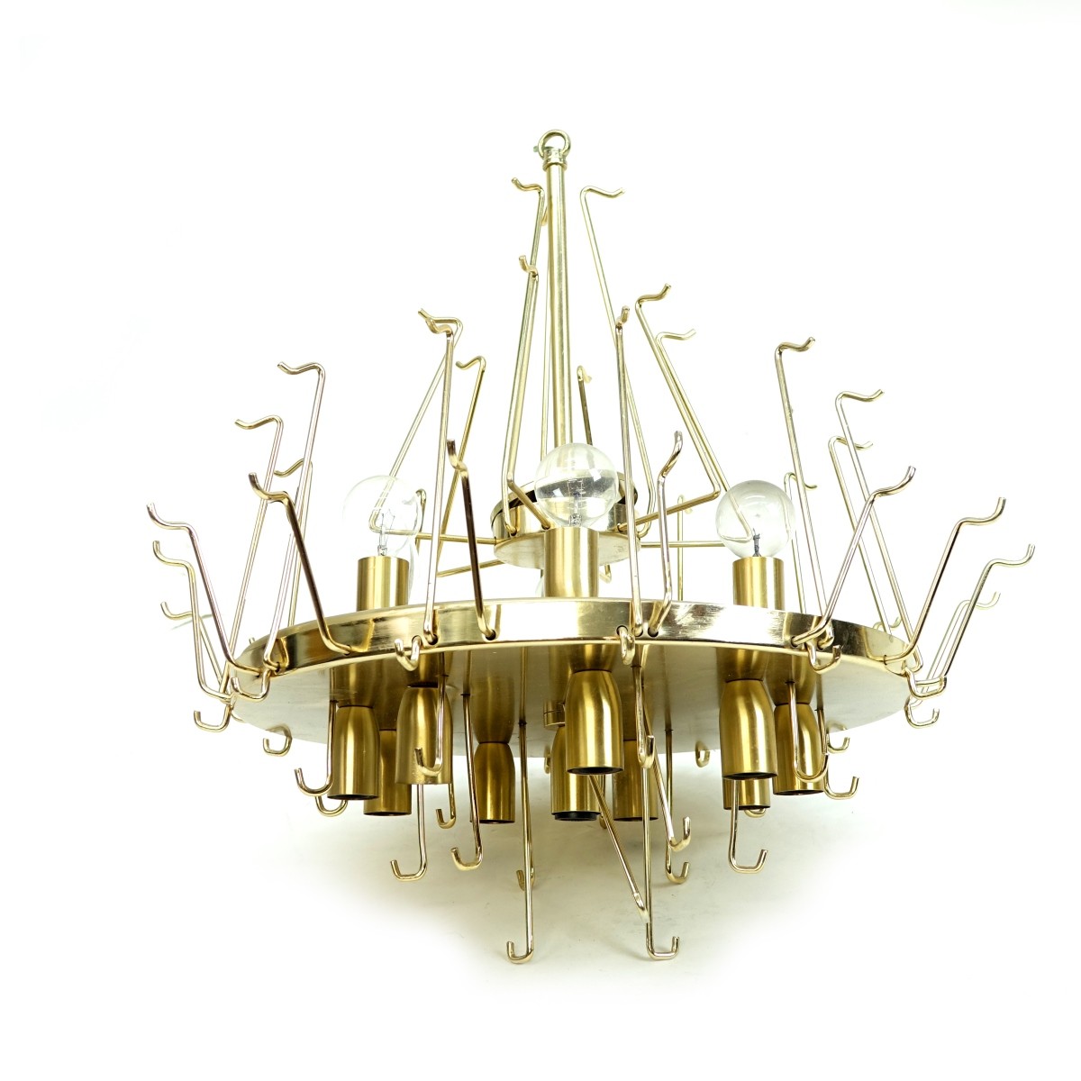 Mid Century 16-Light Chandelier Fixture