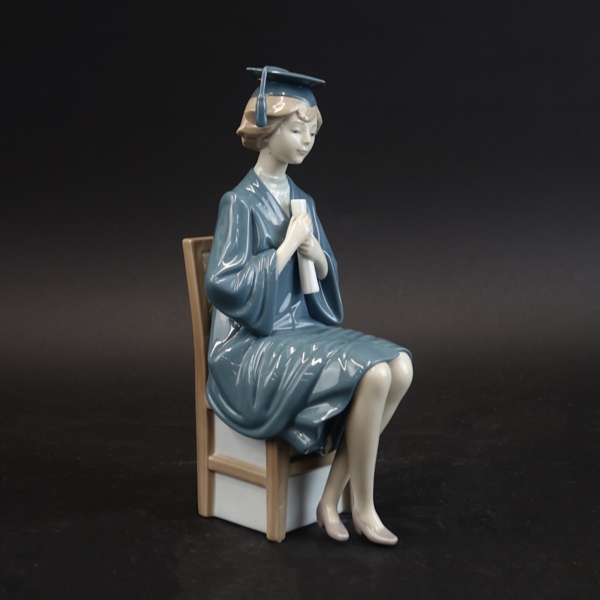 Lladro "Girl Graduate" Porcelain Figurine