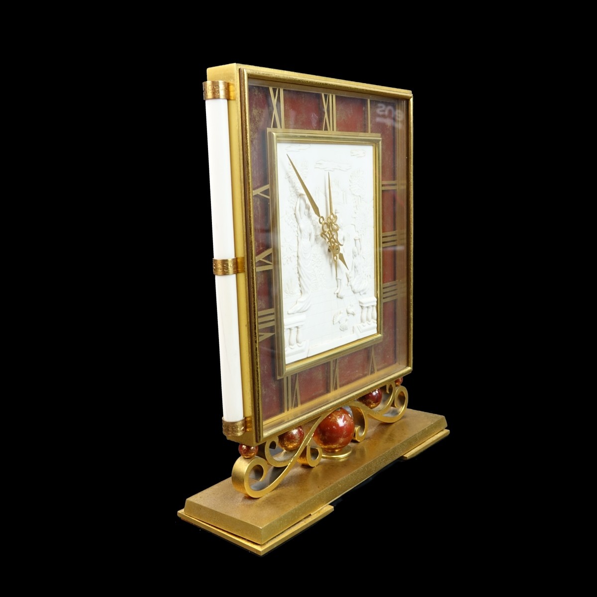 Rare Gubelin Desk Clock