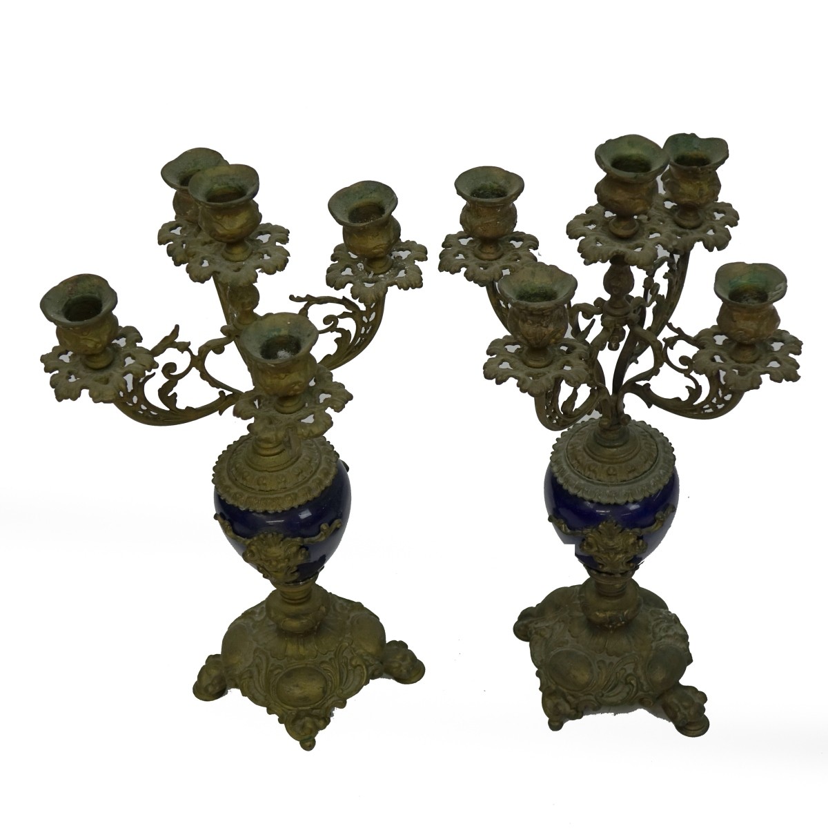 Pair of French Candelabra